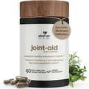 AKSHAR Ayurveda - Joint Aid - Indische Kräuter Joint Support Supplement für Occasional Mobility Relief von Knie, Rücken, Hände - Vegan Cruelty-Free Muscle und Joint Supplements (Pack von 1 (60 Count - A))
