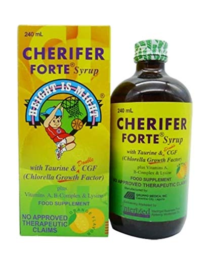 CHERIFER Forte Syrup mit Taurine & Double Chlorella Wachstumsfaktor 240ml