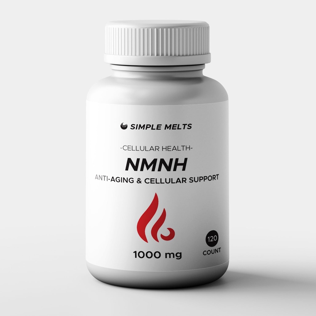 NMNH 1000mg – Fortgeschrittene NMN Alternative mit NAD+, Resveratrol, Berberine, Quercetin & Grapeseed – Boost Energy, Focus, Metabolismus, Immunität, Haut, Cellular Health & Anti-Aging – 120 Caps