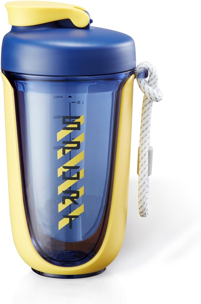 tazze shaker per frullati proteici flacone shaker 20 oz proteina, prova debole, il frullatore perfetto per la palestra, bottiglia di pre-allenamento, Coppa Shaker coppe, supplemento di perdita di peso Shakes