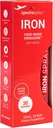 SpectraSpray Iron Supplément quotidien, 3 mg par portion - Vaporisateur oral Fer minéral essentiel, 30 jours d'approvisionnement par pulvérisation, sans gluten végétalien et sans OGM
