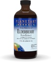 Planetary Kräuter Elderberry Fluid Extract, Full Spectrum 5 ml Botanical Immun Support - 8 Fluid oz