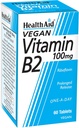 Health Aid Vitamin B2 (Riboflavin) 100mg - Prolonged Release 60 Tablets