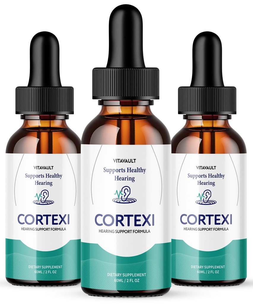 Cortexi Ear Drops - Cortexi Hörgerät Drops, Cortexi Drops, Cortexi Bewertungen - Fördert Auditori Klarheit, Unterstützt gesundes Hörgerät von 3