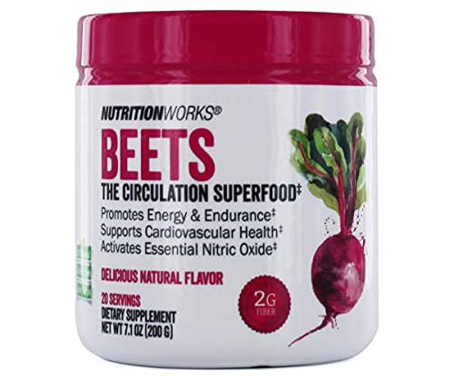 Ernährung funktioniert Beets Superfood-Pulver-Mischung für Energie und Ausdauer, 7.1 Oz.