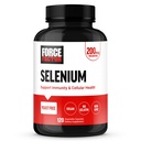 Force Factor Selenium Immun Support Supplement, Selen 200mcg Kapseln zur Unterstützung Immunabwehr, Immunität Supplement, Vegan, Non-GMO, 120 Kapseln