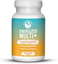 Multi - Potente Multivitamina con 40 Nutrienti Biodisponibili B Vitamine Complesse, Vitamina D, Vitamina C, Vitamina K, Zinco, Quercetina, Calcio, Magnesio in Forme di Alcalizzazione - 180 schede