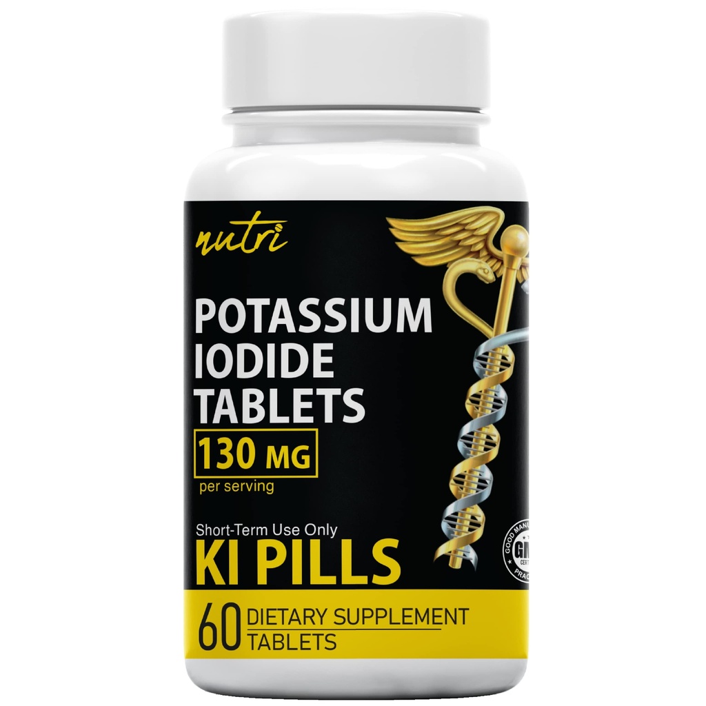 Nature's Fusions Kalium IodideTabellen 130 mg - (60 Tabletten)