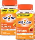 VitaCraves Multivitamin Gummies, Supplemento con Vitamine A, C, E, B6, B12, Calcio e Vitamina D, 80 Conte | Confezione da 2
