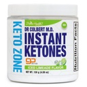 Divina salute Dr Colbert MD istantanea chetoni polvere | Limeade Flavor consigliato in Keto Zone Diet Book | GoBHB | Sale esogeni BHB chetone | 4.59oz