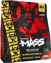 Mutant Maß Gewicht Gainer Protein Pulver - High Calorie Protein für Lean-Masse, Muskelaufbau, & Bulking - 5 Pfund - Schokolade Fudge Brownie