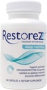 RestoreZ Sleep Nutrition (60 capsule) Natural Sleep Aid Supplement - Ripristino sonno riposante e Circadian Balance - Non-Habit Forming Sleep Vitamins