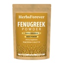 HerbsForever Fenugreek Polvere Trigonella Foenum Graecum Mantenere Digestione sana Non OGM, Vegan 230 Gms