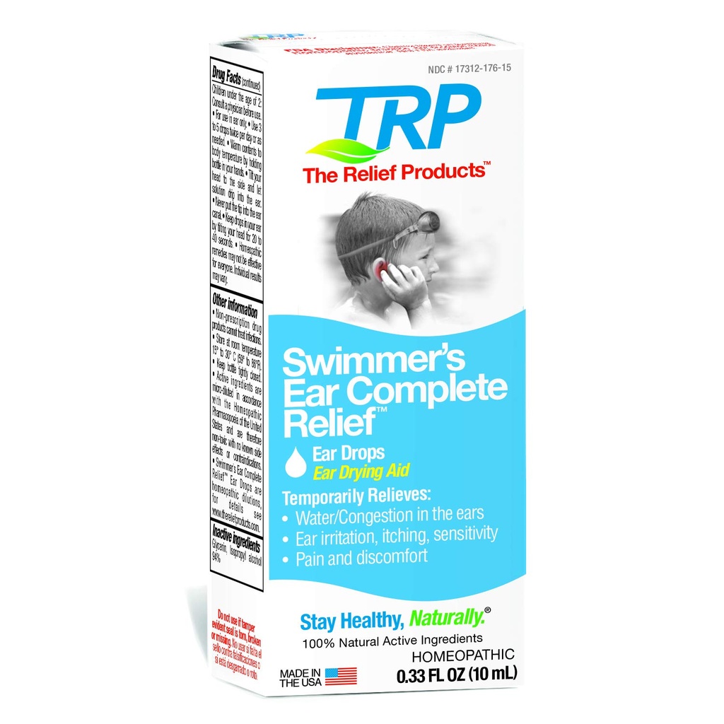 Les produits de secours Swimmer oreille complète gouttes d'oreille de secours, 0,33 Fl. Oz.