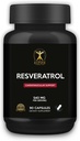 Klever Lifestyle | Resveratrol Antioxidans Ergänzung | Unterstützt Immunfunktion, Langlebigkeit, Gesunde Alterung | 90 Kapseln | 540mg pro Servieren
