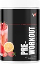 Peak Performance Meilleur pré-entraînement en poudre: mélange énergétique avec l theanine, bêta-alanine, bêtaine anhydre, alpha GPC & B-vitamines - sans sucre pour les hommes et les femmes - Fraise Lemon Flavor