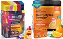 KEY NUTRIENTS Ultimate Hydration & Recovery Bundle: 40 Pack Multivitamin Hydration Packets & 90 Servierungen von Tangy Orange Elektrolyt Pulver - Kein Zucker, Glutenfrei, Keto-Friendly