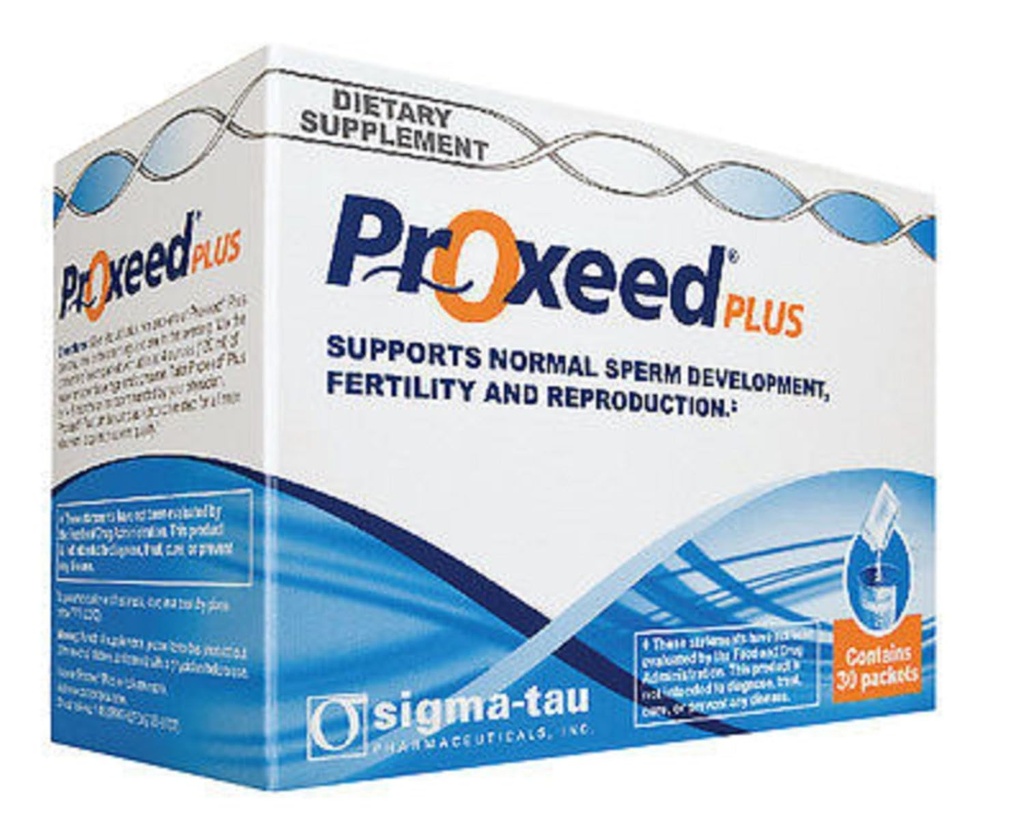 2 Boxen von ProXeed Plus - Ein Nahrungsergänzungsmittel für Männer (30 Pakete pro Packung)