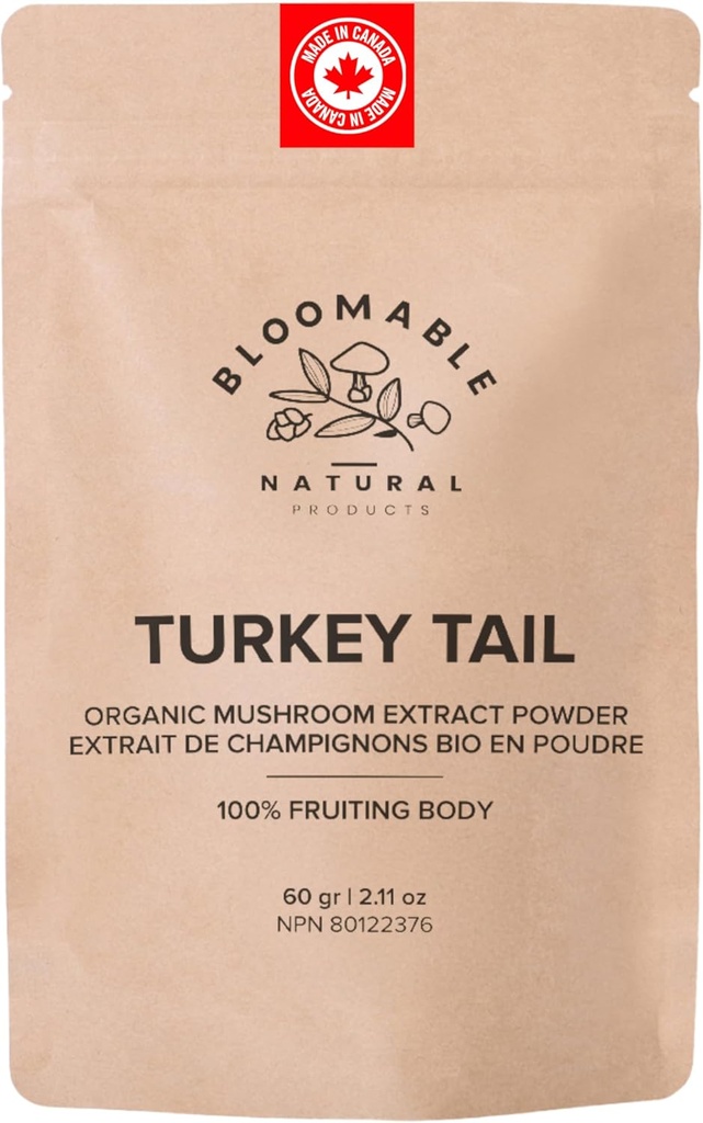 Türkei Tail Pilz Pulver I Gut Gesundheit und Immunität (3.5 oz/100 gr)