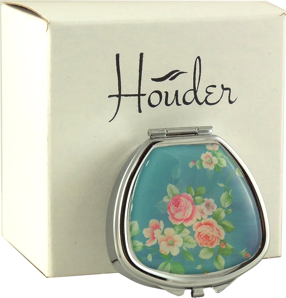 Designer Pill Box di Houder - Decorative Pill Case con Gift Box - Carry Your Meds in Style (Rose)
