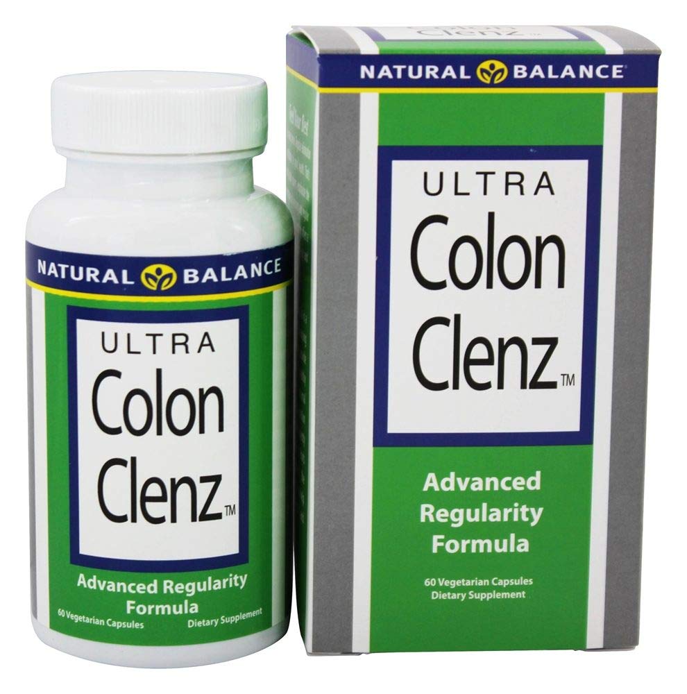 Balance Naturelle Ultra Colon Clenz: Formule de nettoyage et de régularité des plantes pour le soutien de nuit.
