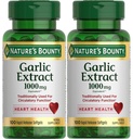 Extrait d'ail naturel 1000 mg de softgels 100 ea (paquet de 2)