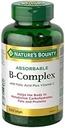 Nature's Bounty Absorbable B-Komplex mit Folsäure Plus Vitamin C, 100 Softgels
