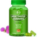 Milk Thistle Gummies, Liver Cleanse Gummy, Organic Liver Detox Ergänzungen für Herren & Frauen - 60 Gummies (60 Count (Pack von 1))