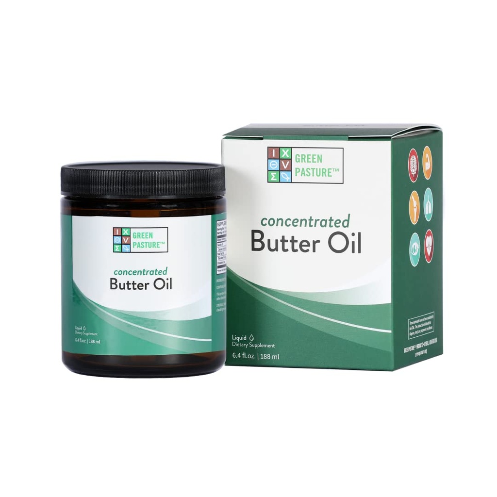 Green Pasture Concentrated Butter Oil Liquid - 6.4 fl. oz. - CLA- Vitamin A (6.4 fl. oz.)