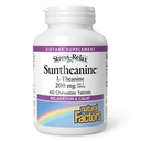 Natürliche Faktoren Suntheanine L-Theanine 100 mg - Health Supplement for Calm Outlook - L-Theanine Supplement unterstützt entspannende Schlaf & Aids gegen Drowsiness - 60 Kautabletten (30 Portionen)