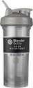 BlenderBottle Shaker Bottle Pro Serie Perfekt für Protein Shakes und Pre Workout, 28-Ounce, Rauchgrau