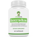 VitaMonk Quercetin Complex - 3 bioaktive Formen von Quercetin - Isoquercetin, Quercetin Dihydrate und Quercetin Phytosome - für überragende Absorption - Quercetin 500mg Kapseln - Quercetin mit Bromelain