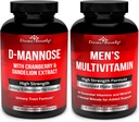 Divine Bounty D-Mannose Kapseln & Mens Multivitamin Bundle