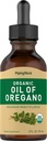 Huile de roche piquante de gouttes liquides organiques d'Oregano