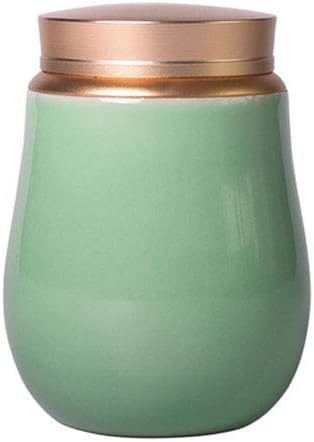 Tragbare versiegelte Pille Box,Portable Mini Keramik Medizin Pille Flasche,Precious Medicinal Powder Storage Caddy