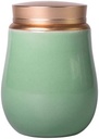 Portatile sigillato scatola di pedaggio,Portable Mini bottiglia di ceramica Pillola,Caddy di stoccaggio della polvere medica prezioso