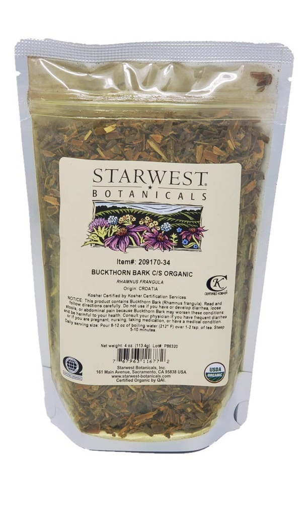 Bio Buckthorn Bark C/S