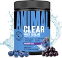 Poudre de protéines de lactosérum clair - Facile à digérer et à mélanger, 5g BCAA, Délicieusement juteux, rafraîchissant à tout moment pour les hommes et les femmes, Blueberry Acai 125g (5 portions)