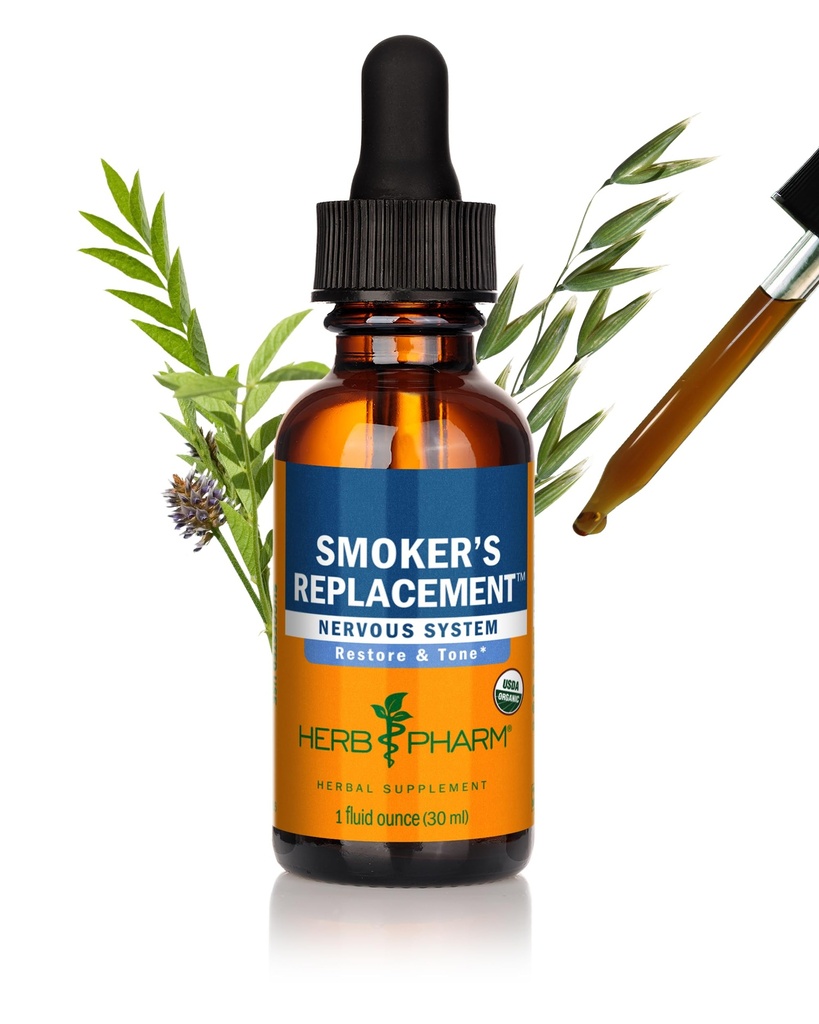 Formule à base de plantes liquides de remplacement d'Herb Pharm pour le support du système nerveux - 1 Ounce