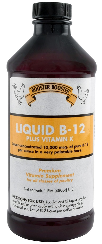 Hahn Booster B-12 Flüssigkeit, 16-Ounce
