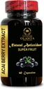 ACAI Berry Extract - Non GMO, Gluten Free, Vegan, Superfood Supplement, Acai Berry Energy Complex - 1 Bottle 60 Capsules