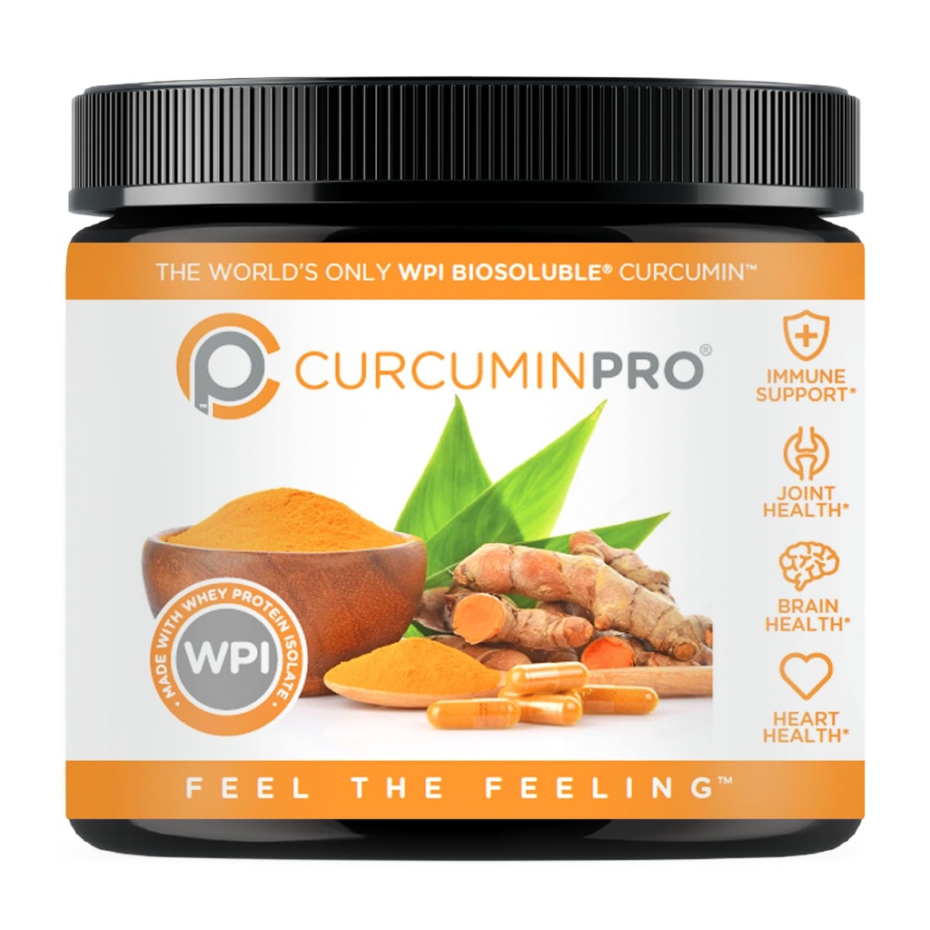 curcuminpro Complete Curcumin Bulk Powder (en vrac) BioSoluble Organic Curcumin Supplement (en curcumine) à haute absorption Curcuma Organica en Polvo