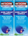 Betadine Sore Throat Relief Gargle, Mint Flavor, Fast Acting Antiseptic, Povidone-Iodine 0.5%, 8 oz (Pack von 2)