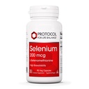 Protokoll Selenium 200mcg - Immununterstützung, Schilddrüse & Prostata Gesundheit* - Selen Beilagen - Vegetarisch, Kosher & Halal - 90 Veg Caps