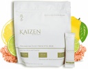 Kaizen Hydration - Premium Ganzkörper Hydration Drink - Energie, Fokus, Wellness - Organische Elektrolytmischung mit irischem Meer Moos, Taurine, Monkfruit Extrakt - Refreshing Lemon Lime Flavor - 8.88 Unze