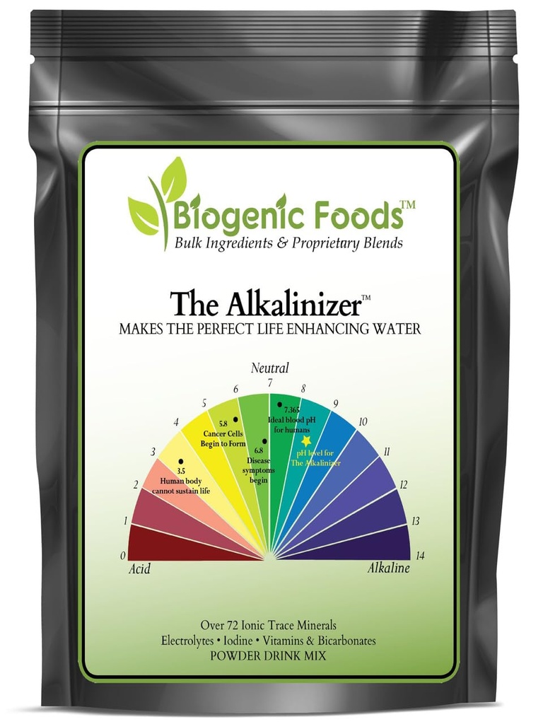 Alkalinizer - Körpersäure pH Balance - Elektro Alkalisieren, Ionisieren & Re-Mineralisieren 60+ Gallonen Wasser