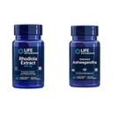 Estensione della vita Rhodiola e Ashwagandha Estratto di Bundle, Rhodiola rosea e ashwagandha Supplementi, 60 capsule Ogni