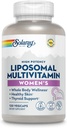 SOLARAY Liposomal Multivitamin für Frauen, Enhanced Absorption, Hohe Potenz w/Iron, Vitamin D, Vitamin C, B12, Biotin, CoQ10, Immununterstützung, Knochengesundheit, Vegan, 60 Servierungen, 120 VegCaps