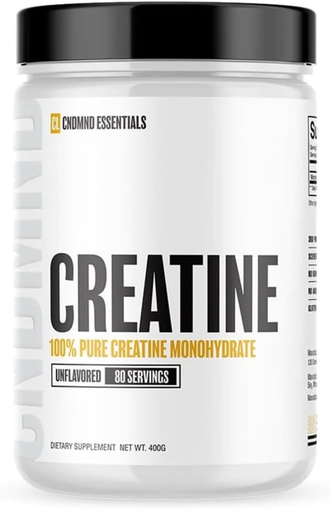 Condemned Labz 100% reines Kreatin Monohydrat | Mikronisiert für schnelle Absorption | Stärke, Ausdauer, Erholung | Keine Füllstoffe oder Additive | Keto | 80 Servierungen (Unflavored)