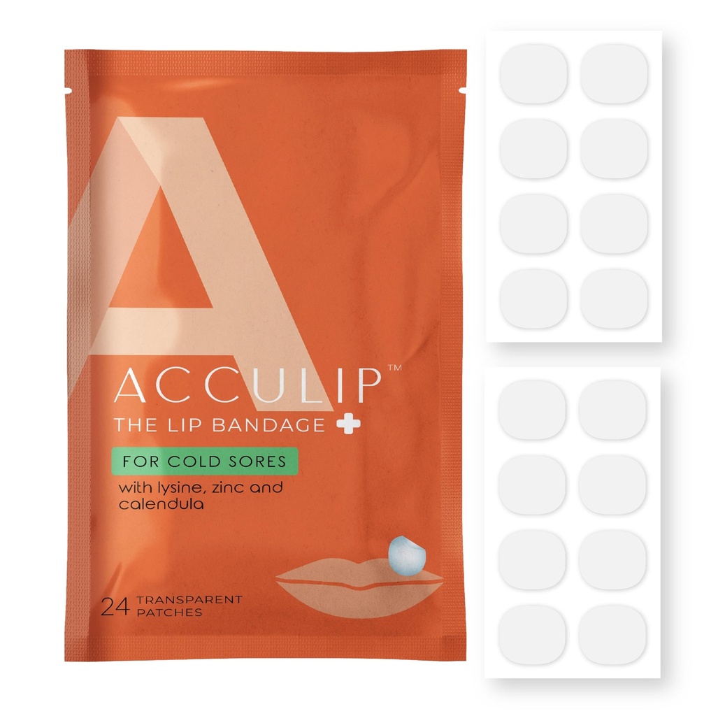 Cold Sore Patch Lysine Kalte Sore Behandlung für Lippen, Lysine Lip Balm Alternative für Kalte Sore Relief, Medicated Fever Blister Kalte Sore Patch, L-Lysine Kalte Sore Behandlung, FSA Eligible